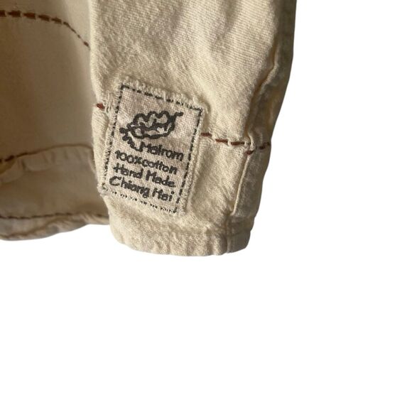 Melrom Women's Size XL Lagen Lightweight 100%‎ Cotton Hand Made Button Up Shirt - Picture 4 of 7